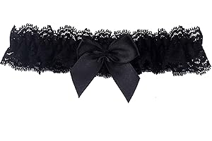 Womens Garter with Bow for Bride Party Prom Leg Sexy Lace Garter