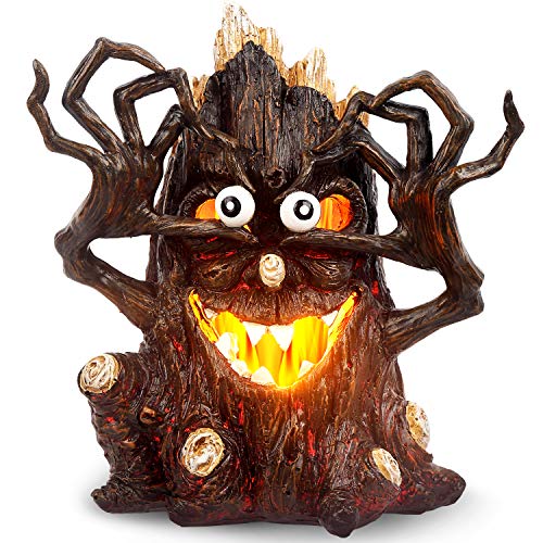 TomCare Solar Lights Flickering Flame Solar Lights Outdoor Decorative Solar Lantern Solar Powered Waterproof Auto On/Off LED Landscape Garden Patio Decorations Lighting for Party Gift Lawn Deck Yard