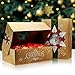 Joyousa Christmas Cookie Boxes - Bulk 12 Pack Kraft - Large Holiday Christmas Cookie Tins with Lids, Bakery Christmas Treat Boxes, Candy and Cookie Boxes for Gift Giving - Food Packaging Containers