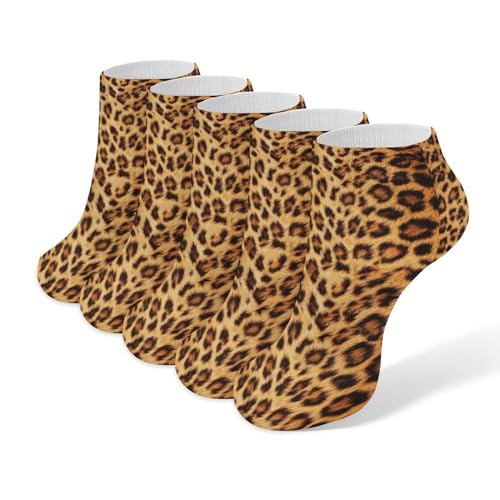 Women's 5 Pack Ankle Running Socks, Casual No Show Socks Soft Breathable Low Cut Athletic Socks Novelty Gifts