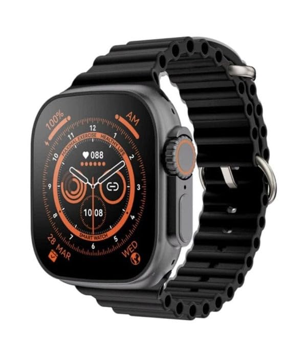 I-Tech Ultra Series Smart Watch T800, Campatible for Apple & Android -Bluetooth Call, Fitness Tracker, Voice Assistance, HD Display (Black) I-Tech Ultra Series Smart Watch T800, Campatible for Apple & Android -Bluetooth Call, Fitness Tracker, Voice Assistance, HD Display (Black)