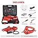 DNA MOTORING 3T Portable Electric Scissor Lift Jack Kit - 4.7'' - 13.8''(12-35cm) 12V Lifting Range Electric Car Jack & Impact Wrench for Auto Sedan SUV Repair, TOOLS-00281
