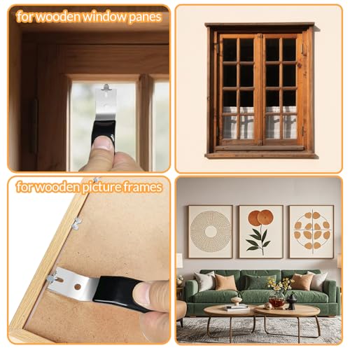 Image of YzxQzxdron-Glazier Point Driver,Easy Grip Handle,for Framing Glass,Window Frames,Cross Stitch,Picture framing Supplies.Point Drivers for Picture framing.