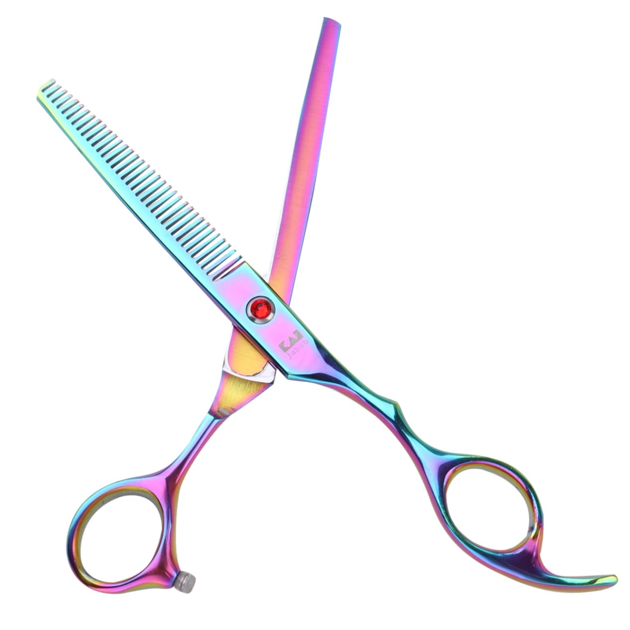 YARNOW 7 tijeras de peluqueria para mascotas tijeras tijeras cortapelos para perros recortadora tijeras para mascotas de cabeza redonda moldeador de pelo de mascotas cabello