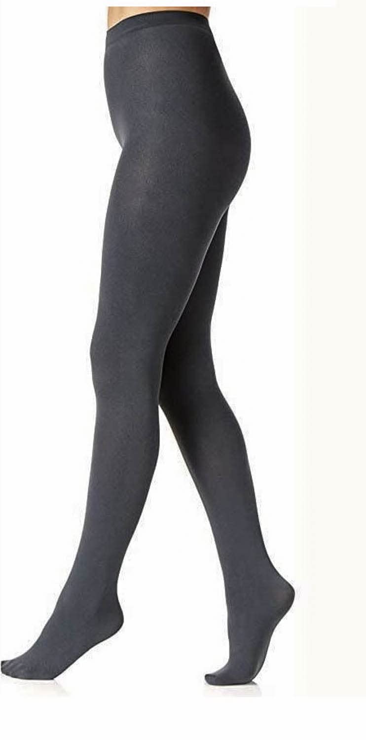Mytoptrendz Women's Grey Mytoptrendz® - Fashion Tights For Soft Stretch Fleece Lined Opaque Warm Winter Pantyhose Thick Thermal Winter Girls Leggings (Medium, )