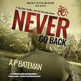 Never Go Back Audiolibro Por A. P. Bateman arte de portada