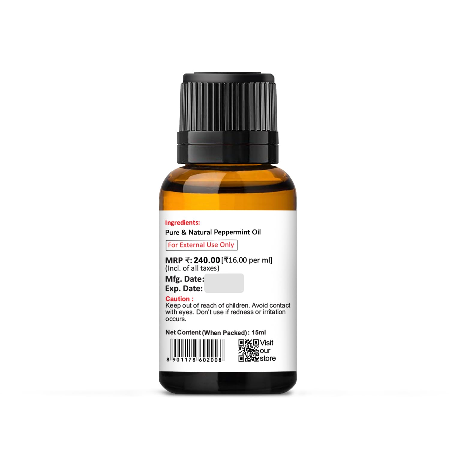 KAZIMA Combo of Rosemary Oil and Peppermint Oil - 100% Pure Essential Oil for Hair Growth, Skin Care, Aromatherapy, Muscles & Joints Pain, 15 ml each KAZIMA Combo of Rosemary Oil and Peppermint Oil - 100% Pure Essential Oil for Hair Growth, Skin Care, Aromatherapy, Muscles & Joints Pain, 15 ml each