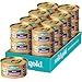 Solid Gold Pate In Gravy Wet Cat Food; Flavorful Feast With Real Tuna & Sardine (Formally Evening Tide), 24 Ct/3Oz