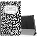 Produktbild MoKo Hülle Fire HD 10 Tablet (7th Gen.- 2017 Modell) - Ultra Slim Lightweight Schutzhülle Smart Cover Case mit Auto Wake/Sleep & Translucent Rückseit für Fire HD 10,1 Zoll Tablette, Notizbuch Schwarz