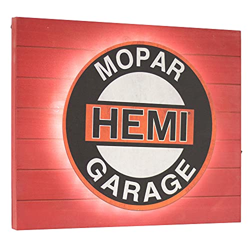 American Art Decor Vintage LED Backlit Metal Sign - Battery