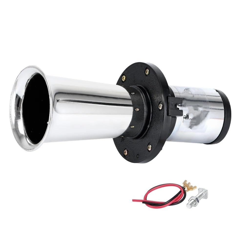 Amplificatore Altoparlanti Altoparlante Per Auto Antico 12V Modello Classico Vintage T Style School Chrome 110DB Moto