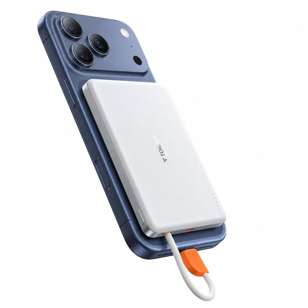 Amazon | TORRAS MiniMag モバイルバッテリー ケーブル内蔵 (2026