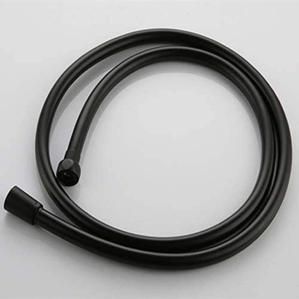 Juego baño Mate Negro montado en el Techo con Cabezal latón Cuadrada y Mano, Ducha de Lujo, 12 Pulgadas