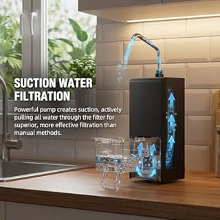 HumminGuru HG01 & NOVA Macchina per la Pulizia dei Dischi in Vinile a Ultrasuoni, Distributore d'acqua con Filtraggio dell'acqua Integrato (Distributore d'acqua + Serbatoio d'acqua da 650 ml)