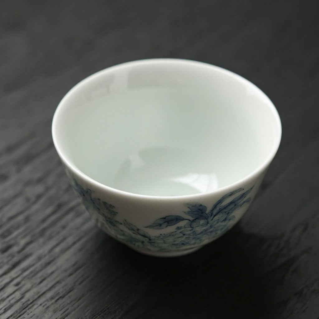 GSOUL Kungfu Tea cup Office Hospitality Cups White Porcelain Personal Bowls Chinese Tea Kitchen Exquisite Handmade Small Small Tea Cups