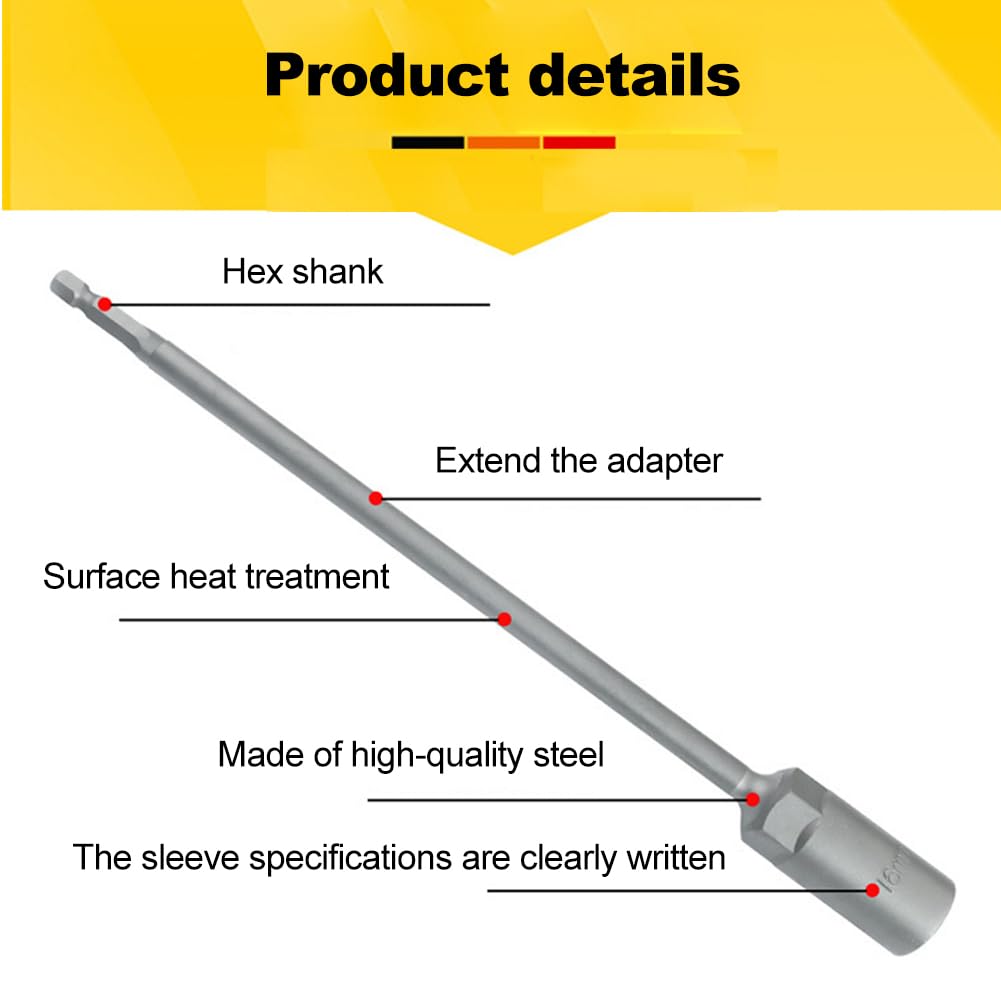 Manivelle De Caravane Pour Visseuse Sans Fil - Longueur : 30 Cm - Rallonge De Manivelle Pour Supports De Manivelle, Caravane, Camping-car, Support De Cric