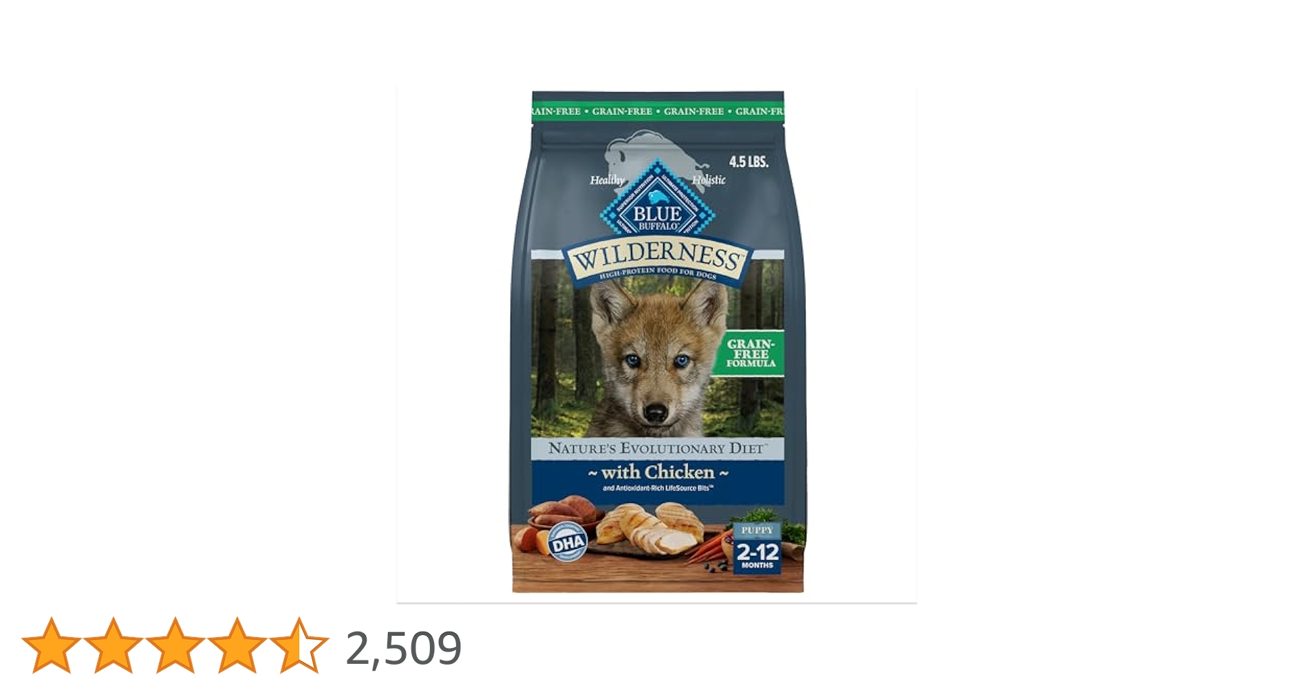 Amazon.co.jp: ブルー ウィルダネス ドッグフード 子犬用 チキン