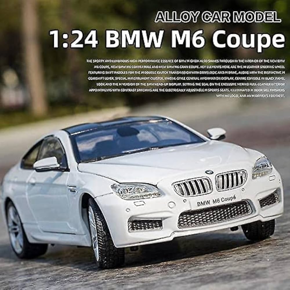Toycreations Toy For 1:32 Bmw M6 Car Model -Metal Alloy Car Die