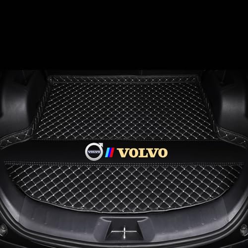 車のトランクマット ボルボ XC60 2009-2015 用 3D カーゴマット ラゲッジマット 防水 滑り防止 耐汚れ ラゲージトレイ 保護パーツ カスタム 車のトランクマット 車種専用設計 ラゲッジマット カーゴマット 車内保護 全天候型 簡単取り付け