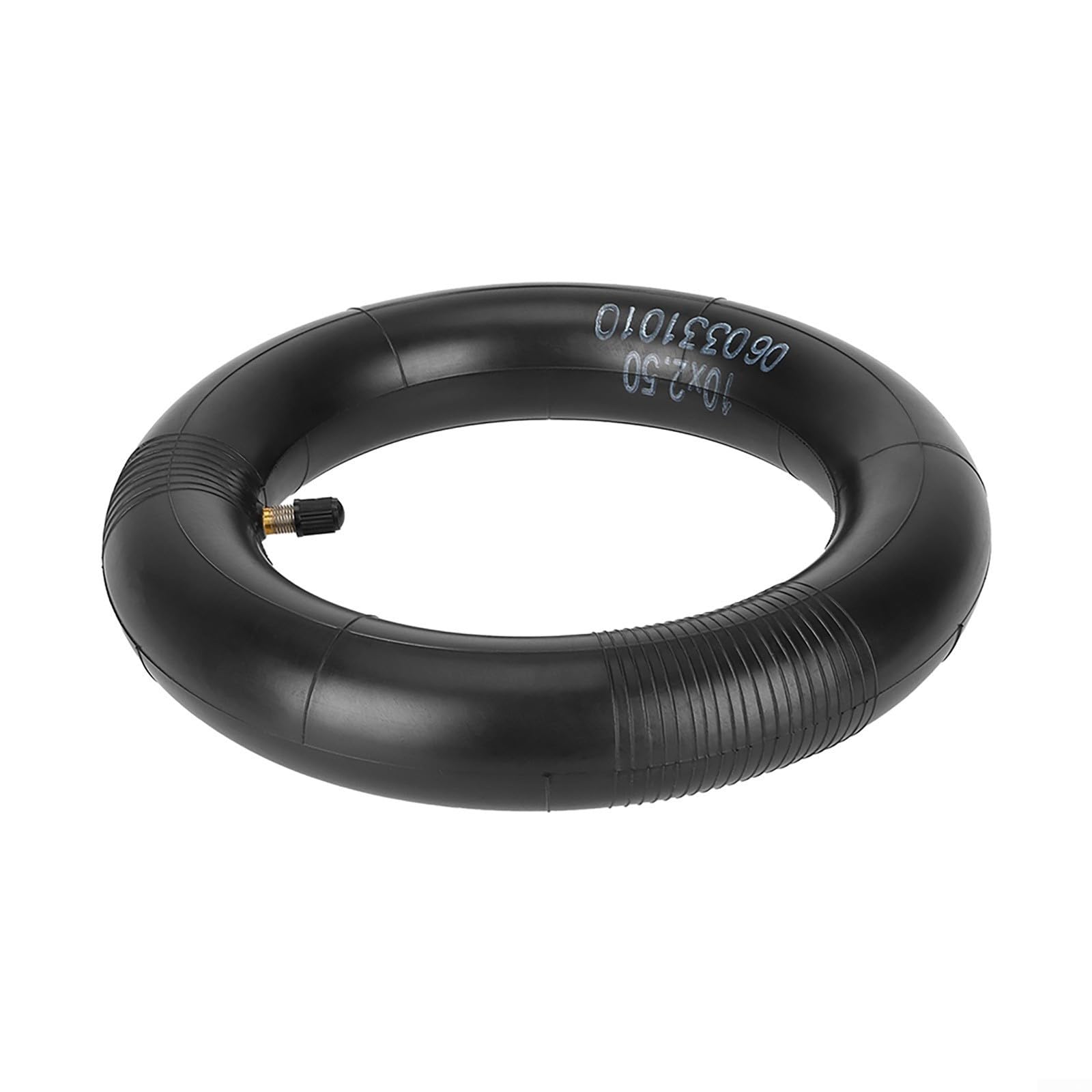 10 * 2.5 cámara de aire recta cámara de aire neumáticos delanteros/traseros inflables caucho de butilo engrosado para scooter eléctrico de 10 pulgadas para scooters eléctricos, scooters de gas