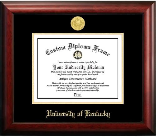 Campus Images University of Kentucky Wildcats Gold Embossed Diploma Frame
