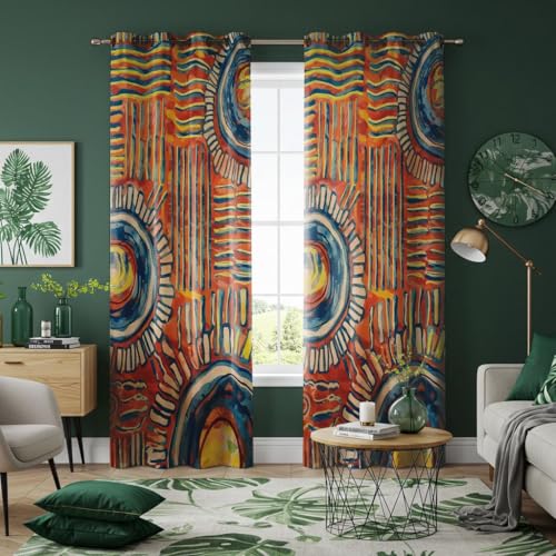 Décoration intérieure moderne avec rideau géométrique haut de gamme