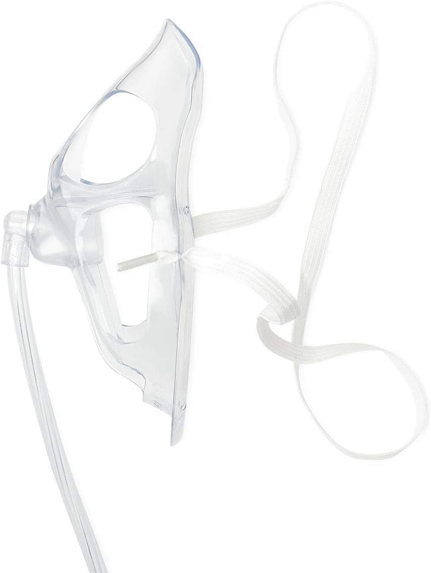 Adult Oxygen Mask with 7' Universal Oxygen Tubing, Adult M/L, Oximask