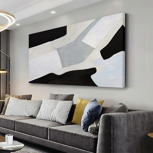 Abstract Art Wall Decor Modern Minimalist Art Wall Decor Black