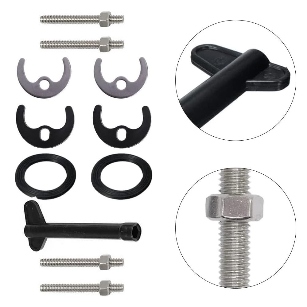 20 piezas de accesorios de reparación de grifo, llave M10 monobloc, kit de fijación de grifo monobloc, soporte de cocina, piezas de reparación de fregadero para cocina, baño, lavabo