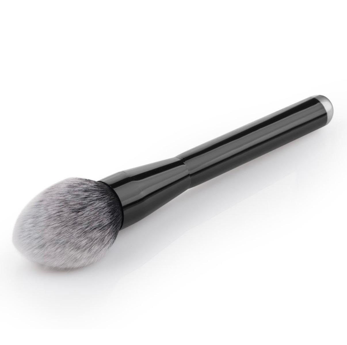 Large Powder Brush, Fluffy Round Head, Soft Synthetic Bristles, Black Handle, for Blush, Bronzer & Setting Powder-image-9