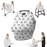 Milk Snob Original Disney 5-in-1 Cover, Minnie Mouse, Added Privacy for Breastfeeding, Baby Car Seat, Carrier, Stroller, High Chair, Shopping Cart, Lounger Canopy - Newborn Essentials, Nursing Top
