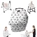 Disney Collection The Original Milk Snob Infant Car Seat Cover and Nursing Cover Multi-Use 360° Coverage Breathable Stretchy"Minnie Mouse"