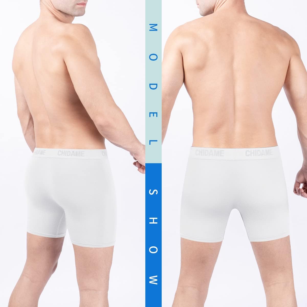 Men's Underwear Luxe Micro Modal Boxer Briefs Open Fly 3 Pack - Image 3