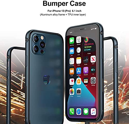 Cover rigida in alluminio per iPhone 13 Pro Max 13...