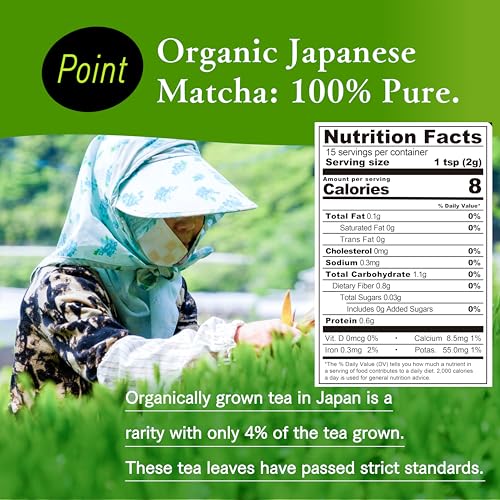Té Matcha en polvo Ceremonial 30g miniatura 2