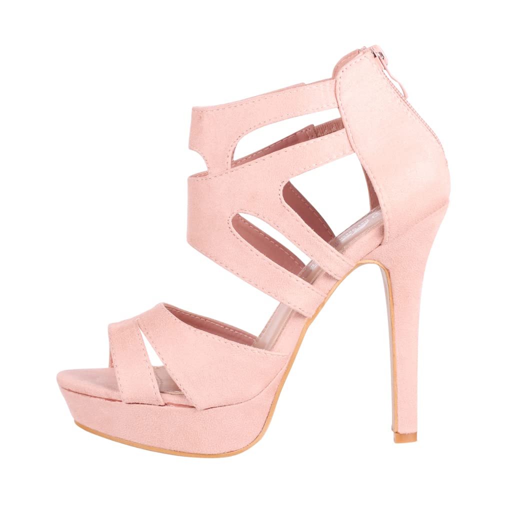 Elara Escarpins Femmes Talons Aiguilles Ouverts chunkyrayan