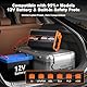 2000W Wechselrichter 12V auf 230V Reiner Sinus Spannungswandler Inverter Konverter mit 2 EU Steckdose, 30W USB-C, 5V 3.1A USB,LCD-Fernbedienung,für Wohnwagen, LKW,Solarenergie,Spitzenleistung 4000W