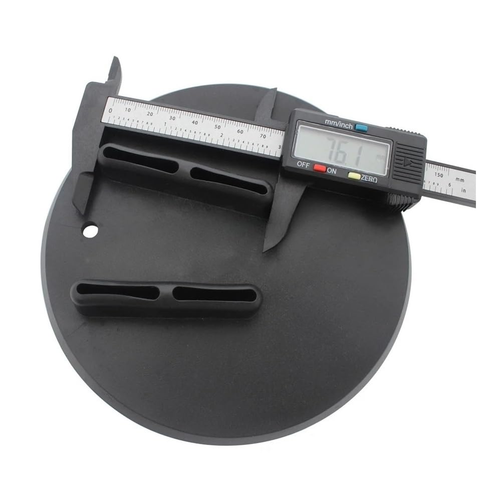 Fuß Seitenverlängerung Pad Für Har&Ley Motorrad Kickstand Extender Pads Fuß Seitenständer Verlängerung Pad Stützplatte Vergrößerte Basis Zubehör