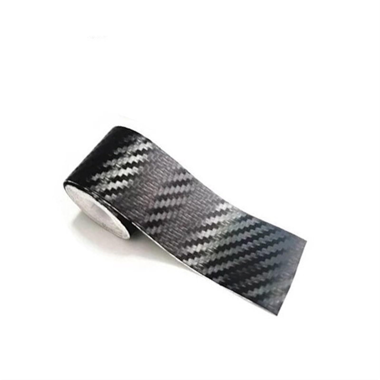 Rollos de 3/5 m Pegatinas Fibra Carbono para Puerta Coche, Tira para Maletero, umbral, Cinta antiarañazos(3cmx3m)