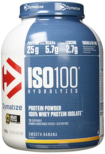 ISO 100 Smooth Banana 2,2kg - Whey Protein Hydrolysat + Isolat Pulver