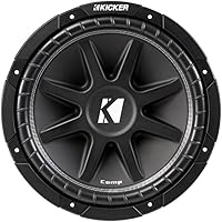 Vista 1 de Kicker 43C124 Classic 12 inch Comp 4 Ohm SVC Subwoofer (Renewed)