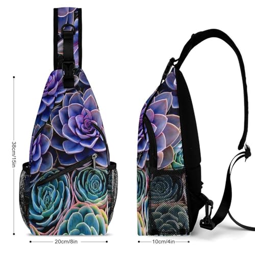 Mochila Sling Crossbody para senderismo y viaje miniatura 2