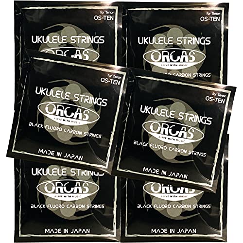 IJX tJ[{ EN Zbg ei[p n[hQ[W ORCAS UKULELE STRINGS SOPRANO CONCERT OS-HARD (6Zbg)