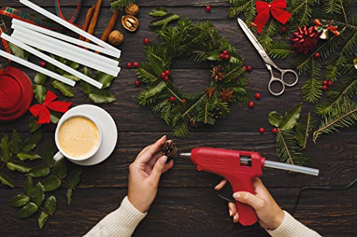 Fixsy Hot Glue Gun Sticks All Purpose, Multi Temp, Full Size 10" Long X .44" Diameter 7/16 11Mm, 5Lb Box Glue Stick, Approx. 90 Sticks- Compatible With Most Glue Guns #TOP3