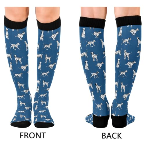 Image of Fisyme Socks for Women Men Warm Comfort Athletic Crew Running Hiking Cycling Compression Socks