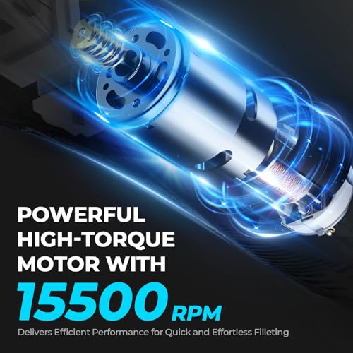 image for KastKing Speed Demon 110v Electric Fillet Knife, Precision Cut with Hi