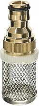 Pipeline Filter,Inline Mesh Screen, 1pcs 16mm Hose Filter Car Wash Garden Irrigation Filters, Brass Strainer Sprayer Pump Filtering Net Stainless Steel Mesh Filter (Color:1") (Color : 1") (Color : 1/