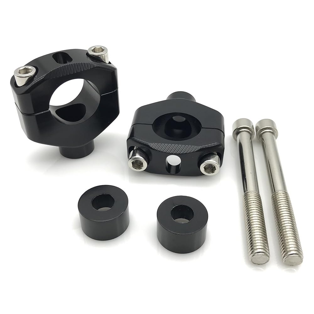 Kit d'adaptateur de montage pour rehaussement de guidon de moto 690 DUKE noir robuste