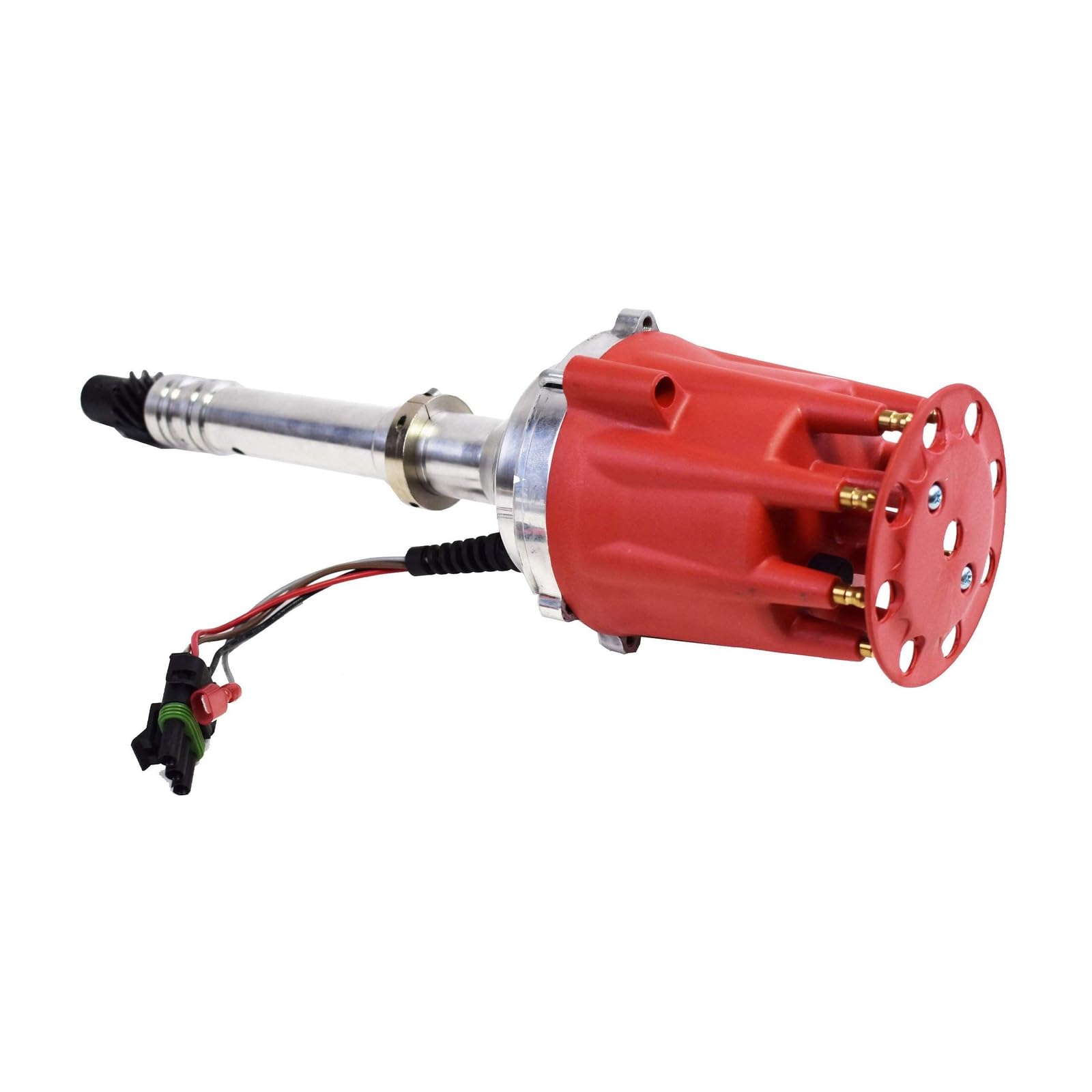 Male Rotor Cap Red Cap Red Male Pro Series Distributor Cap & Rotor Kit For 8-Cylinder ...