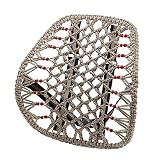 WOODZI Lumbar Support Pillow/Cushion for Car Driving Seat, Mesh Breathable and Ergonomic Design for